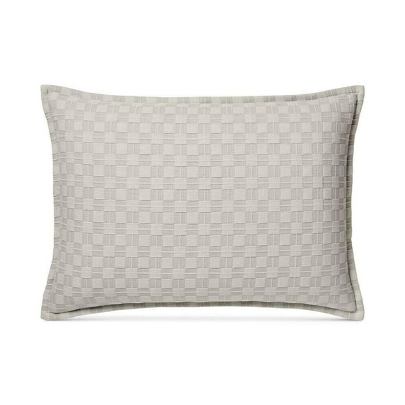 Hotel Collection Diamond Embroidered Quilted King Sham - Picture 1 of 6